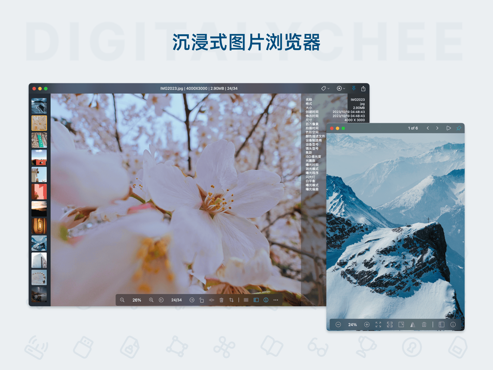 Picview: 沉浸式图片浏览器
