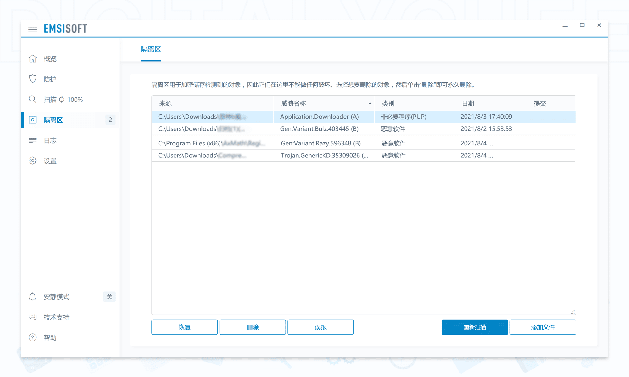 Emsisoft Anti-Malware: 