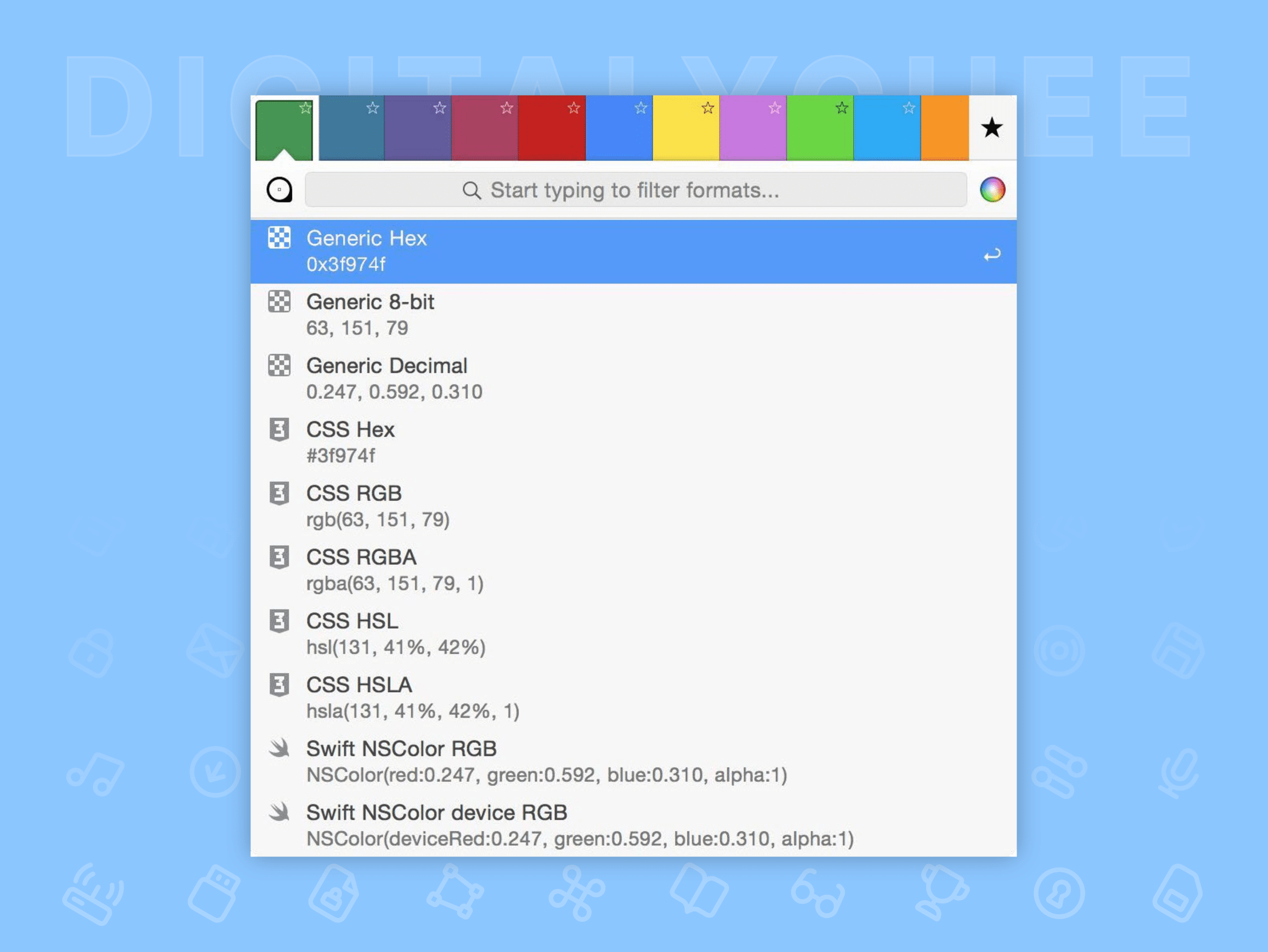 ColorSnapper 2: 