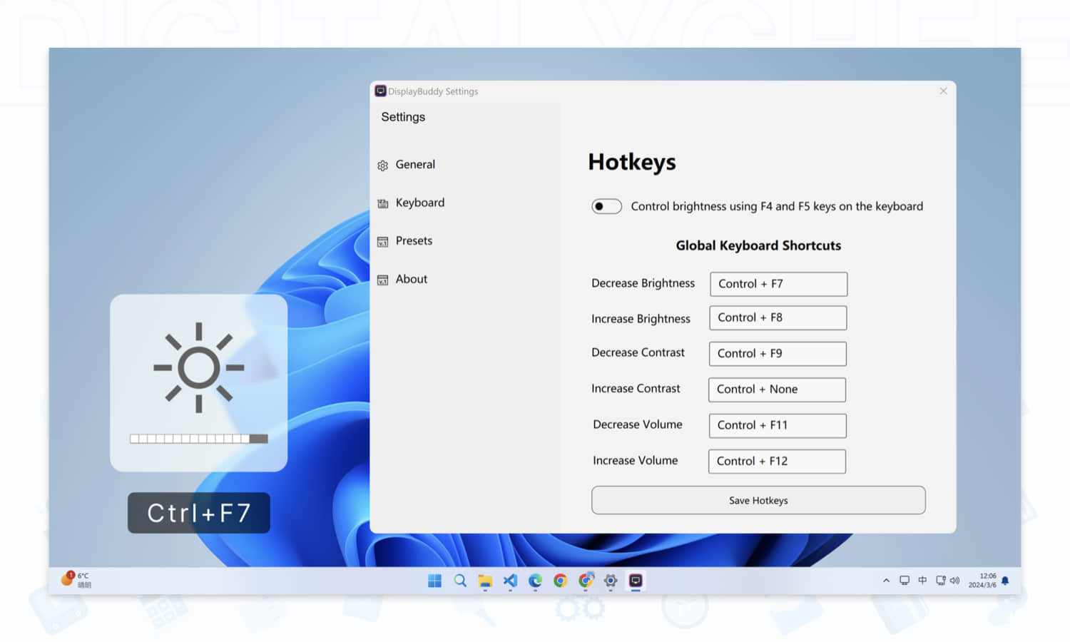 DisplayBuddy: Mac 端可用 Siri 和快捷指令调节参数