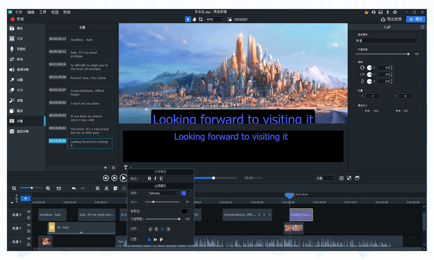 ACDSee 亮鱼剪辑: 