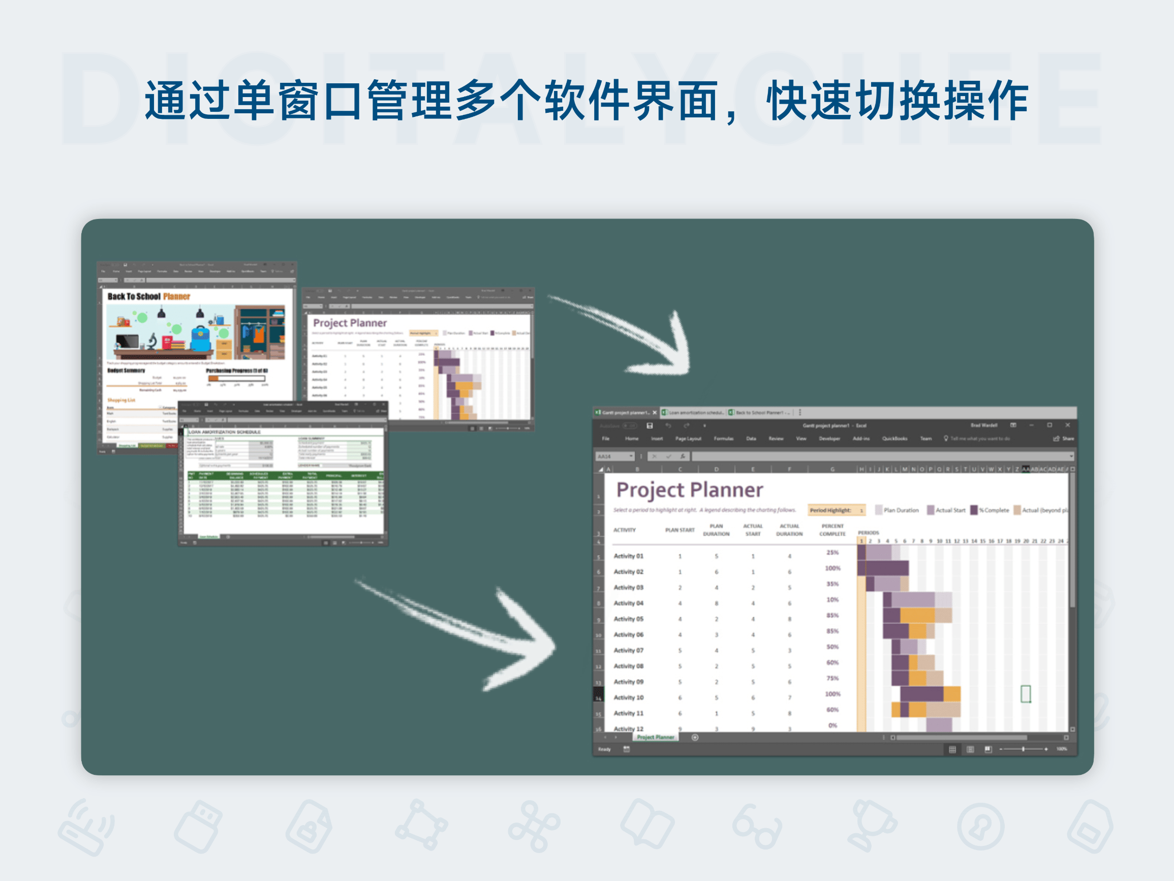 Groupy 2: 通过单窗口管理多个软件界面，快速切换操作