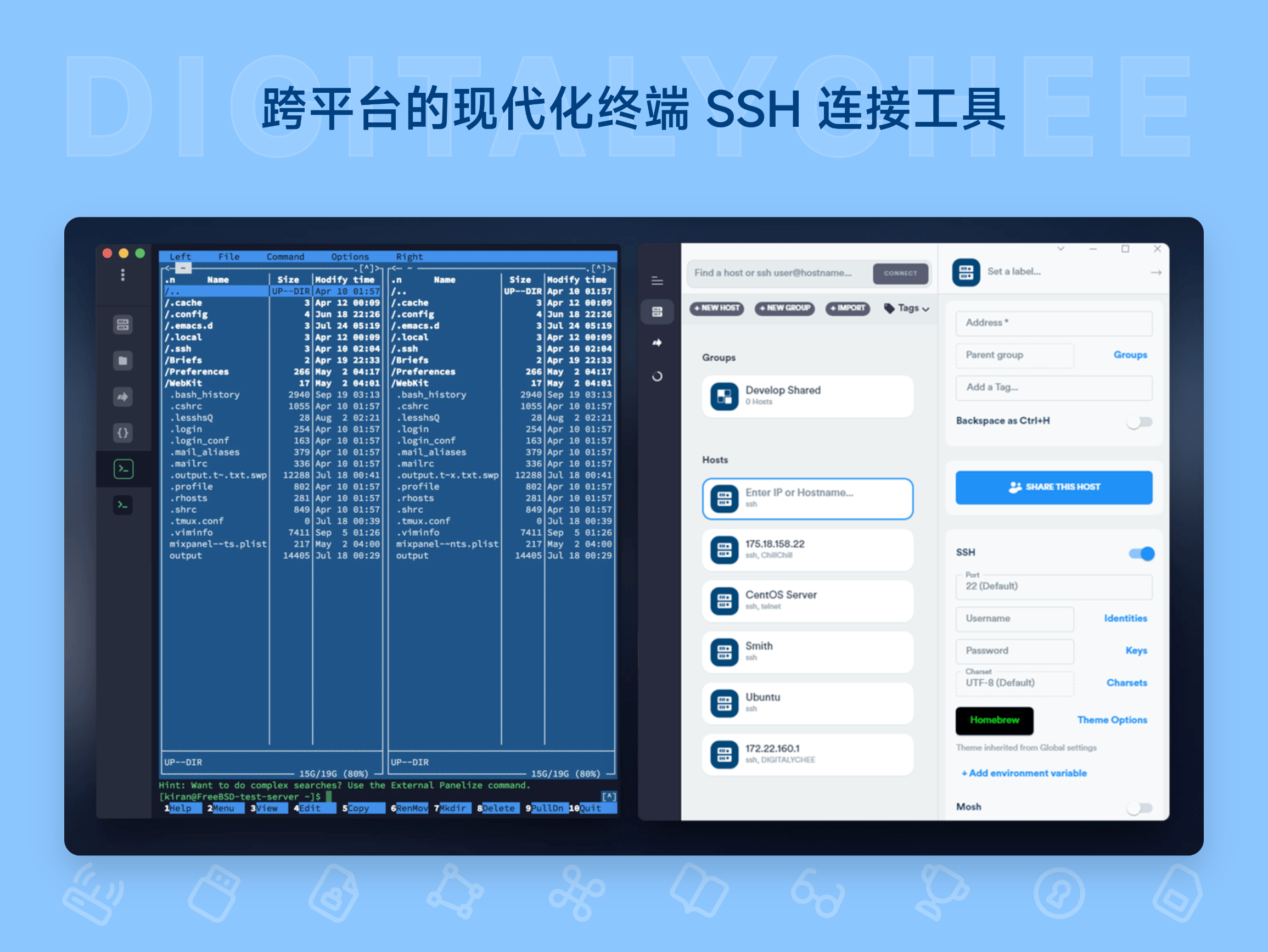 Termius: 跨平台的现代化终端 SSH 连接工具